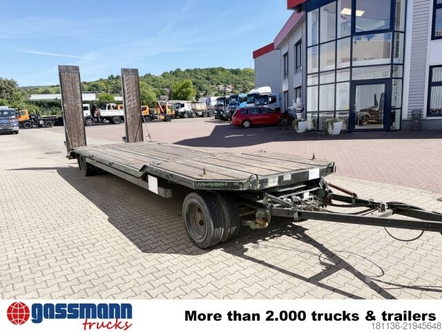 Tieflader Anhänger Obermaier ZP 110