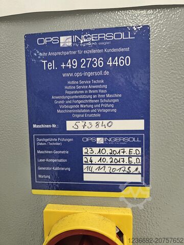 Senkerodiermaschine INGERSOLL OPS Ingersoll Gantry Eagle 500