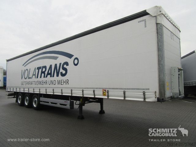 Open semitrailer with tarp Schmitz Cargobull Curtainsider Standard Getränke