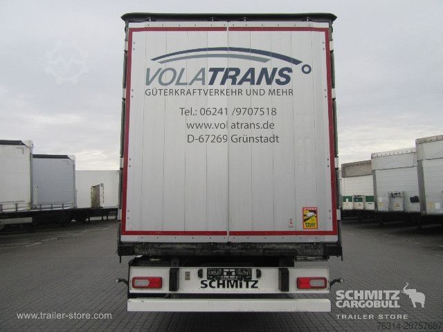 Open semitrailer with tarp Schmitz Cargobull Curtainsider Standard Getränke