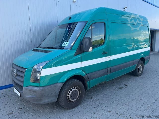 High top van VOLKSWAGEN Crafter 2,5 TDI 35 L2H2 Hochdach WEBASTO AHK EU4