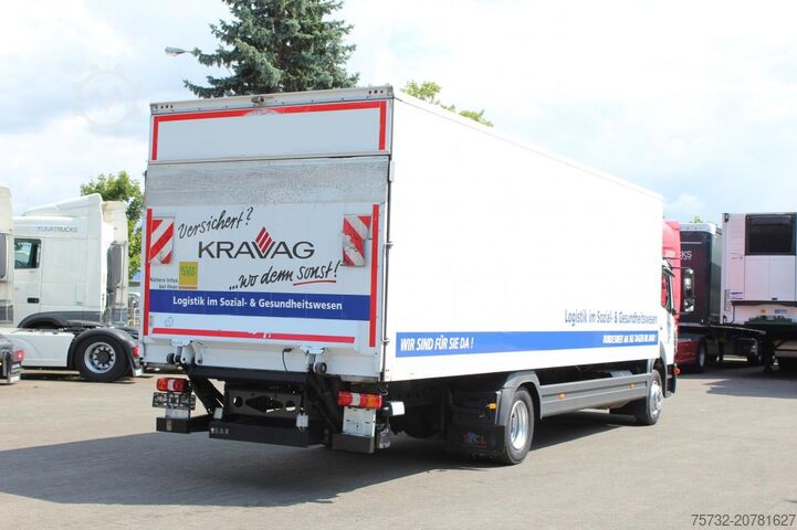LKW mit Kofferaufbau Mercedes-Benz Atego 1221 E6 Koffer Klima Kamera LBW Nur 85 Tkm