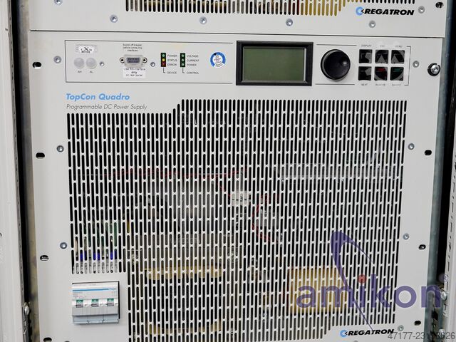 REGATRON TopCon Quadro 3x32kW 96kW DC power supply 400V 100A control cabinet REGATRON TopCon Quadro 3x32kW