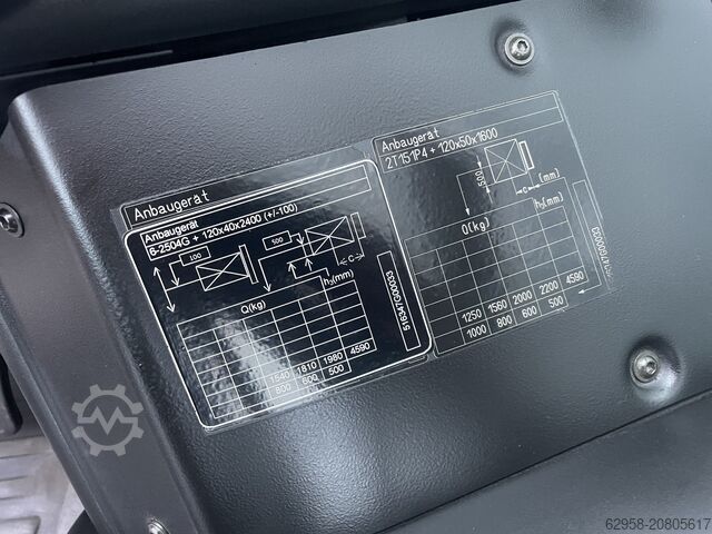 Electric 4-wheel forklift STILL RX60-25L | Triplex 4.590mm| 775Ah