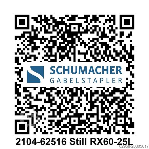 Electric 4-wheel forklift STILL RX60-25L | Triplex 4.590mm| 775Ah