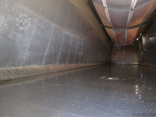 Tipper semitrailer WIELTON 50 cbm Getreidemulde, Pendelklappe,Kornschieber
