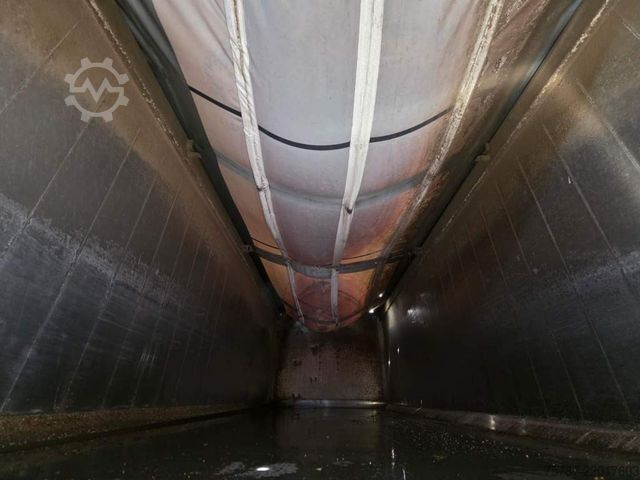 Tipper semitrailer WIELTON 50 cbm Getreidemulde, Pendelklappe,Kornschieber