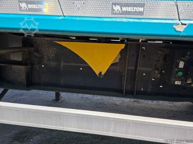 Tipper semitrailer WIELTON 50 cbm Getreidemulde, Pendelklappe,Kornschieber
