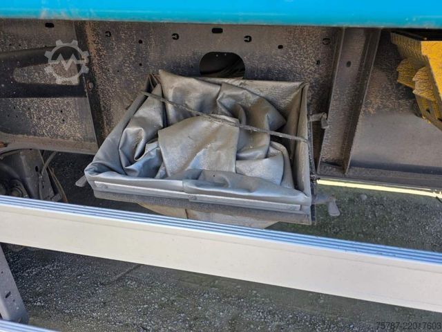 Tipper semitrailer WIELTON 50 cbm Getreidemulde, Pendelklappe,Kornschieber