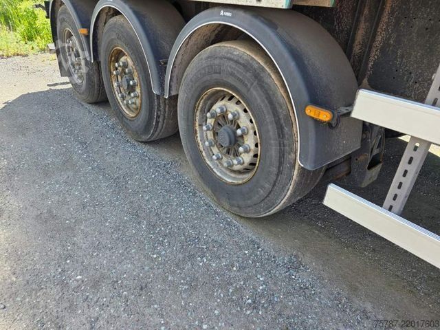 Tipper semitrailer WIELTON 50 cbm Getreidemulde, Pendelklappe,Kornschieber