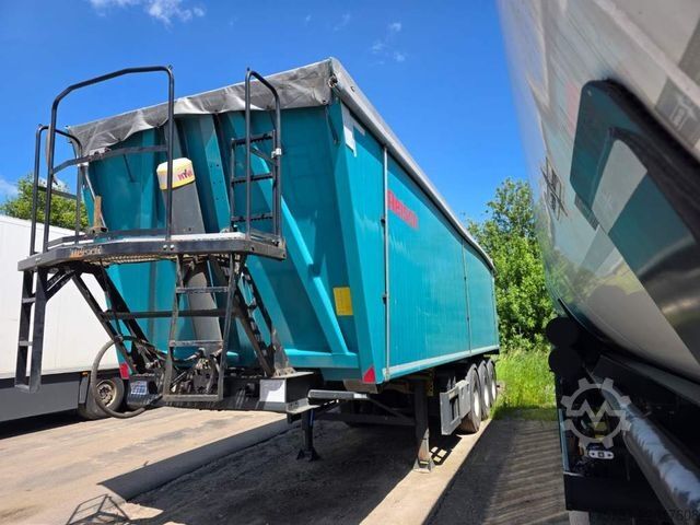 Tipper semitrailer REISCH 48 cbm Getreidekipper, Kornschieber, Lift