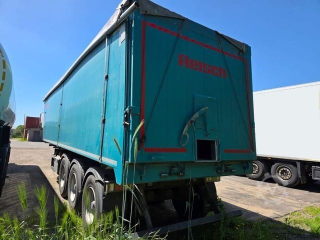 Tipper semitrailer REISCH 48 cbm Getreidekipper, Kornschieber, Lift