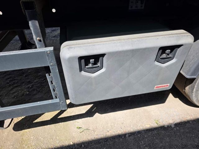Tipper semitrailer REISCH 48 cbm Getreidekipper, Kornschieber, Lift