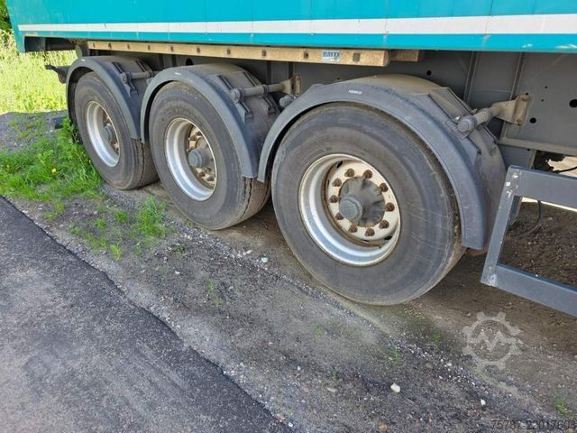 Tipper semitrailer REISCH 48 cbm Getreidekipper, Kornschieber, Lift
