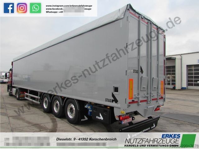 Walking floor semitrailer STAS 13.50 "WF 87 Farmstar"