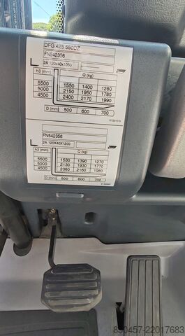 Diesel Forklifts Jungheinrich DFG425 5.5m/ 610mh/ 4v