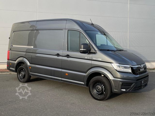 High top van MAN TGE 3.200 L3H3 Kasten 4x4 CAMPER DREHSITZE AHK