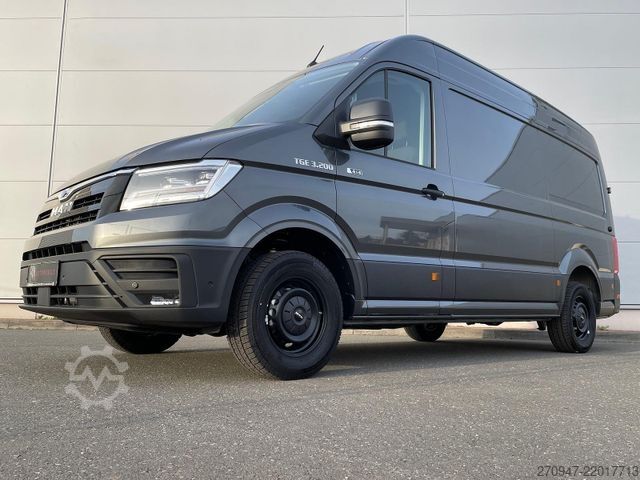 High top van MAN TGE 3.200 L3H3 Kasten 4x4 CAMPER DREHSITZE AHK