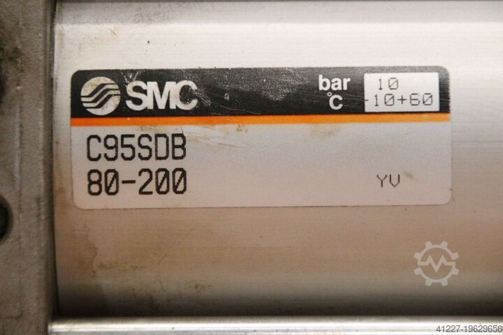 Pneumatic cylinder 2 pieces SMC C95SDB 80-200