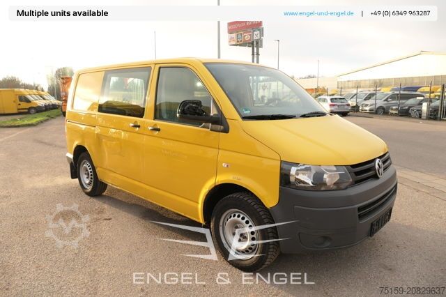 Kastenwagen Volkswagen T5 Transporter 2.0 TDI PARKTRONIK EURO-5 2xSCHIEBETÜR CoC