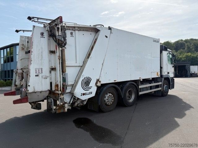 Garbage truck MERCEDES-BENZ Actros 2533 6x2 MP3 Zoeller XL