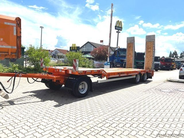 Low loader trailer MÜLLER-MITTELTAL Tiefladeanhänger T 3 Profi 30,0 Tiefladeranhänge