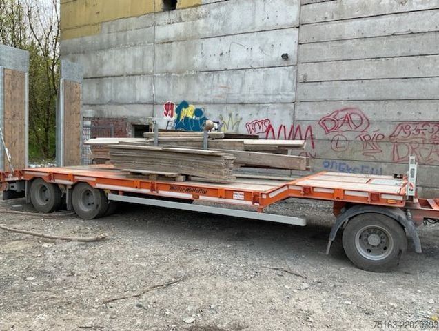 Low loader trailer MÜLLER-MITTELTAL Tiefladeanhänger T 3 Profi 30,0 Tiefladeranhänge