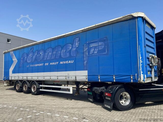 Sliding tarpaulins Fruehauf SAF AXLES, DISC BRAKES, FULL AIR SUSPENSION
