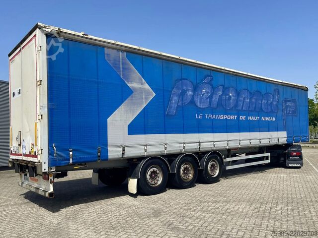 Sliding tarpaulins Fruehauf SAF AXLES, DISC BRAKES, FULL AIR SUSPENSION