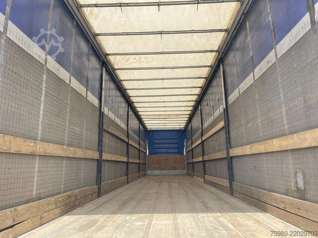 Sliding tarpaulins Fruehauf SAF AXLES, DISC BRAKES, FULL AIR SUSPENSION