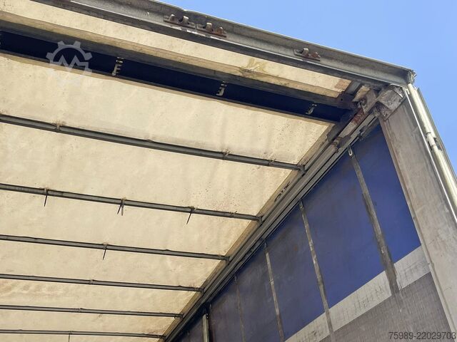 Sliding tarpaulins Fruehauf SAF AXLES, DISC BRAKES, FULL AIR SUSPENSION