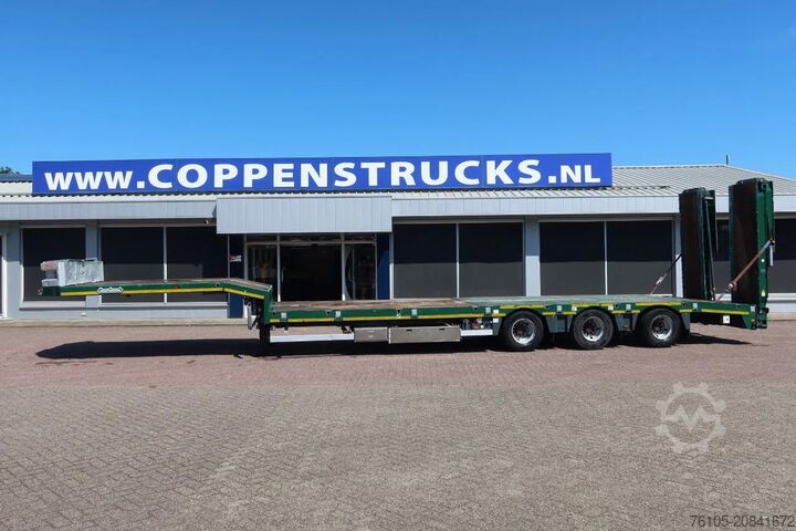 Low loader Nooteboom Semidieplader + Hydraulisch Rampen