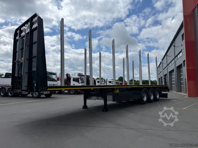 Timber transporter PAVIC 3-Achs Auflieger Hartholz-Boden SONDERPREIS!! 3...