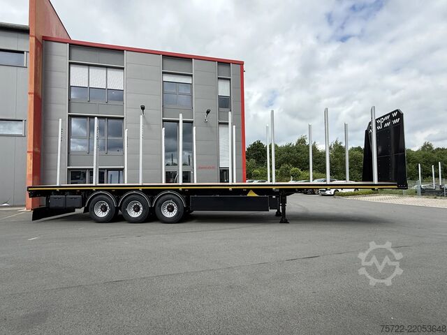 Timber transporter PAVIC 3-Achs Auflieger Hartholz-Boden SONDERPREIS!! 3...
