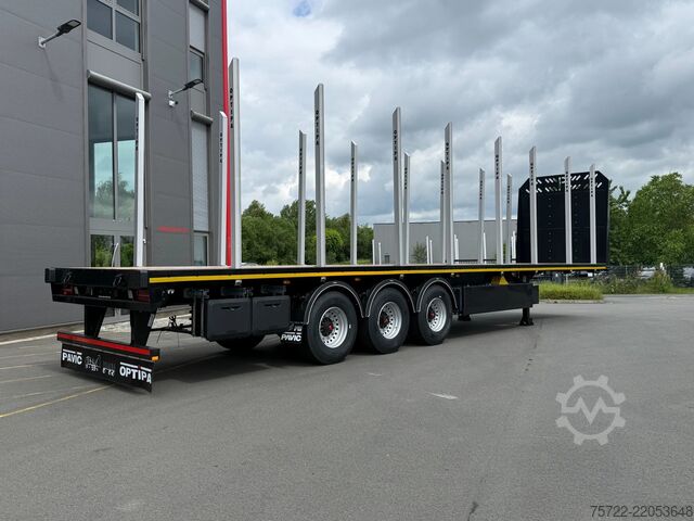 Timber transporter PAVIC 3-Achs Auflieger Hartholz-Boden SONDERPREIS!! 3...