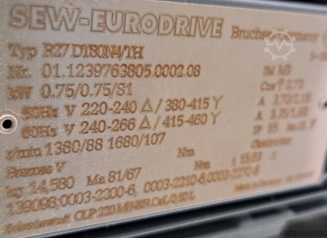 Belt conveyor Transnorm GF 14800-700-600