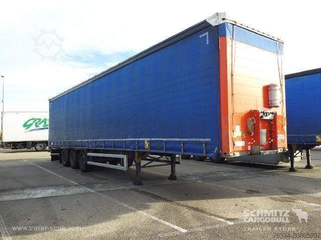 Auflieger mit Pritsche & Plane Schmitz Cargobull Semitrailer Curtainsider Standard