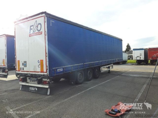 Auflieger mit Pritsche & Plane Schmitz Cargobull Semitrailer Curtainsider Standard