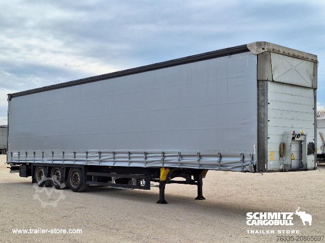 Auflieger mit Pritsche & Plane Schmitz Cargobull Curtainsider Mega