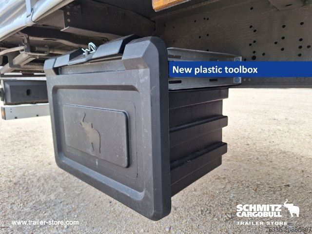 Auflieger mit Pritsche & Plane Schmitz Cargobull Curtainsider Mega