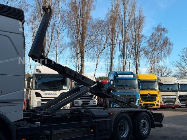 Roll-off tipper truck VOLVO FH460 Glob. Abroller Meiller RK 20.70 Lenk Funk