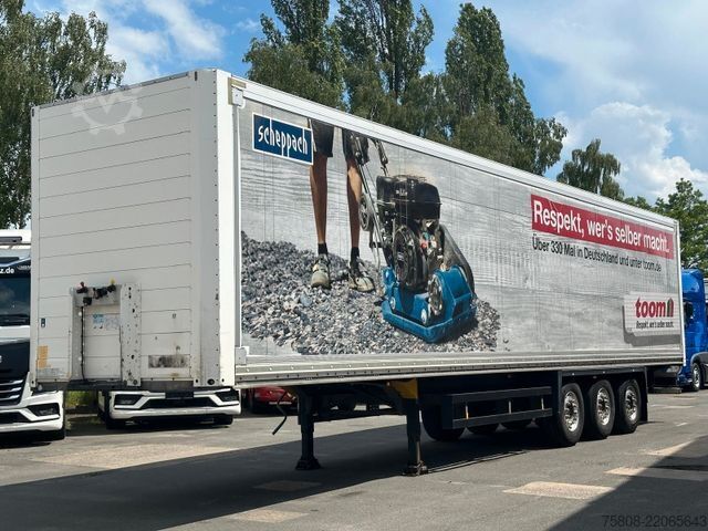 Box semitrailer SCHMITZ CARGOBULL SKO 24 / 13,62 FP25 Iso Alufelgen Lift