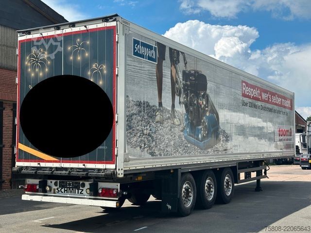 Box semitrailer SCHMITZ CARGOBULL SKO 24 / 13,62 FP25 Iso Alufelgen Lift