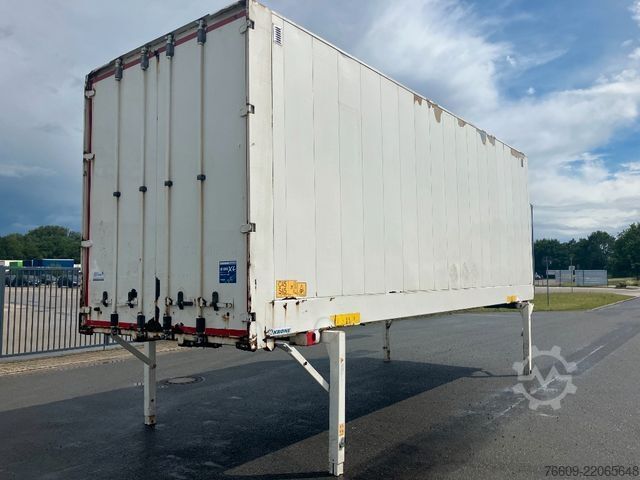 Swap body trailer KRONE Wechselbrücke Koffer