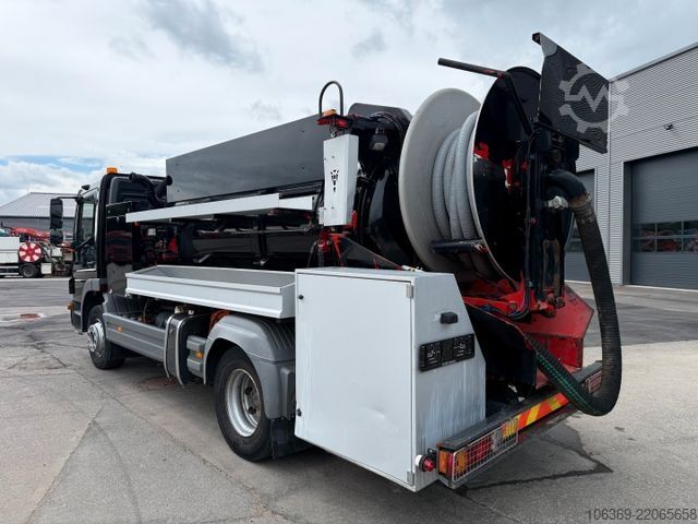 Vacuum tank truck MERCEDES-BENZ Atego 1524 4x2 Hvidtved Larsen Cityline 206