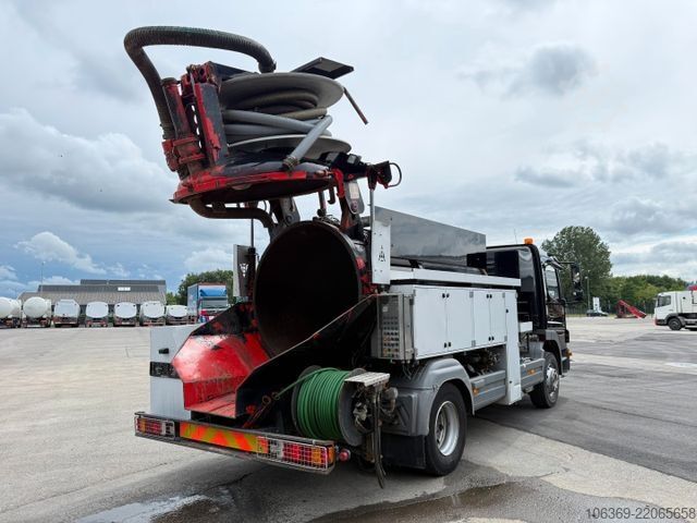 Vacuum tank truck MERCEDES-BENZ Atego 1524 4x2 Hvidtved Larsen Cityline 206