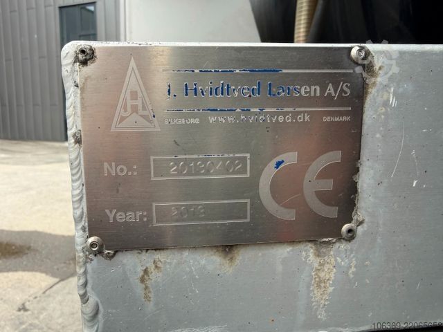 Vacuum tank truck MERCEDES-BENZ Atego 1524 4x2 Hvidtved Larsen Cityline 206