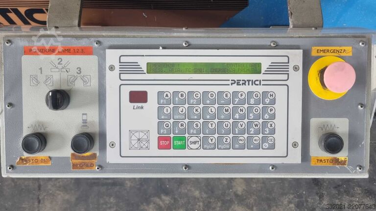 Double-Head Mitre Saw for Alu Profiles Pertici Univer 403 P