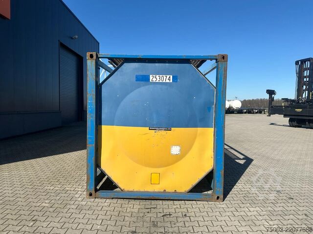 Tankcontainer CIMC 20FT ISO 25.01L / UN T11 / 5Y+CSC-TEST: 05/2027