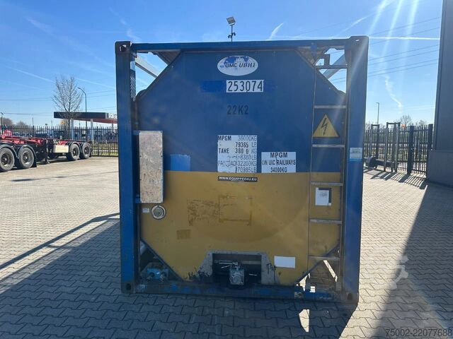 Tankcontainer CIMC 20FT ISO 25.01L / UN T11 / 5Y+CSC-TEST: 05/2027